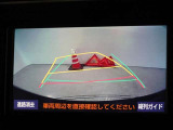 バックガイドモニターを装備しています、車庫入れもラクラクです。