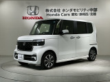 全国納車可 第三者機関証明書付 H SENSING 新車保証 試乗車 ワンオ-ナ- ナビLXU-242NBi Rカメラ CD録音 BTオ-ディオ DVD装備のN-BOXカスタム ベースグレード入庫!