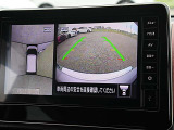 アラウンドビューモニター装備で、運転席からクルマの前後左右の状況が確認できます。