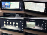 NissanConnectインフォテイメントシステム(12.3インチ)。Google搭載でナビはもちろん3Dビュー機能付アラウンドビューモニター、USB・HDMI接続、AppleCarPlay・AndroidAuto機能つき。前後ドラレコ内蔵。