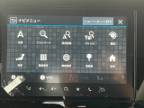 操作簡単のタッチパネル。