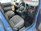運転する人の体をしっかり支えるシート!