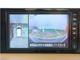安心安全の360度見渡せるアラウンドビューモニター付です。