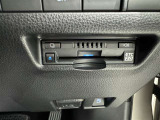 ETC車載器付きです。高速道路の料金所もスムーズに通過できます。