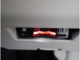 ETC車載器付きです。高速道路の料金所もスムーズに通過できます。