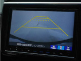 ◆バックカメラ◆リバースにするだけで映ります、後方の安全確認や、狭い駐車場での車庫入れ、雨の日や夜間など視界の悪い時に便利です!安全にバックする為には欠かせない装備です。
