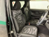 【フロントシート】さまざまな体格の方が快適に運転ができるよう配慮したシートになっております。