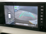 ナビ画面アラウンドビューモニター付、安心安全、全方向、上から見えます。運転が苦手な方安心です。