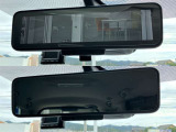 スマートルームミラーなので後席に人や大きな荷物があっても後方確認がしやすいです。