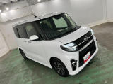 車線変更やドアミラーの死角を無くすブラインドスポット付きのタントカスタムです♪