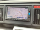 【ナビ】ホンダ純正ナビゲーション装備。最近はスマートフォンの地図機能でも十分ですが、やはりモニターが付いていると直感的に現在地も分かり安心です。