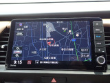 ホンダ純正ナビなのでダッシュボードにスッキリと収まっています。土地勘の無い所でも道に迷わず安心ですね!