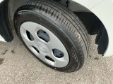 ノーマルタイヤの状態です。