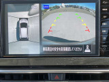 【アラウンドビューモニター】はまるで上から見ているような視点で周囲を確認できます!駐車が苦手な方でも安心して駐車できますね♪