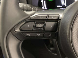 マルチインフォメーションディスプレイ内の表示切替や運転支援機能、オーディオの操作をステアリングから手を放さず行うことができ、運転に集中できます。