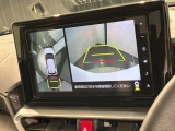 全方位モニターがついています! 車の周囲を360&deg;安全確認できるので、普段の駐車はもちろんの事、縦列駐車や幅寄せの際にも活躍してくれますよ。