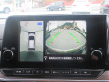 【全周囲カメラ】上が丸見え!! 駐車時に周りの様子が見えます。駐車時も安心ですよ!!