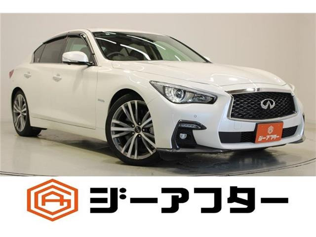 スカイライン 3.5 350GT ハイブリッド タイプSP 禁煙車 純正8インチナビ 全周囲カメラ