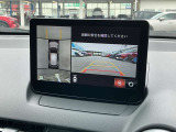全方位モニターつきで駐車も安心!