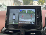 アラウンドビューモニター付きで楽々駐車