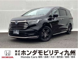 オデッセイハイブリッド e:HEVアブソルート・EXです。LEDヘッドライト、両側パワースライドドア、フルオートエアコン等、快適装備充実です。