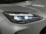 LEDヘッドライトです。デザイン性がよくとても明るいので、夜間の走行や悪天候でも安心です。しかも長寿命!