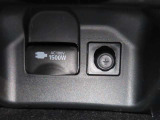非常時やキャンプなどに役立つAC100Vコンセント付きです。
