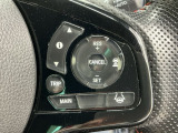アクセルから足を離しても設定したスピードを保ち走行し、高速道路での疲労軽減に役立つクルーズコントロール付きです!