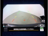 後方確認に便利なバックカメラ装備!!バックカメラにはガイド線を表示することも可能で、狭い駐車場や後方が確認しづらい場所に駐車するときや、車を切り返す時に便利な装備です!