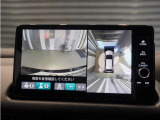 ◆全周囲カメラシステム◆運転席から見えにくい後方などをナビ画面で確認でき運転を支援するシステムです!