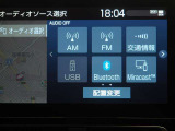 Bluetooth接続でハンズフリー通話が可能です