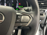 前方の車との車間を設定し、スピードを上げたり緩めたりを自動で行ってくれる追尾式の「レーダークルーズ」。上級装備の一つです!高級車にしかつかない嬉しい機能です。
