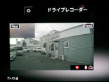 ナビ連動ドライブレコーダーですので、簡単にモニター画面で確認出来ます。