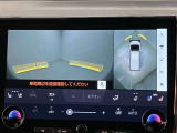 安全機能のバックモニター&全周囲モニターも装備です。
