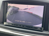 後方の安全確認に役立つバックカメラです。