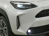 LEDヘッドライトです。デザイン性がよくとても明るいので、夜間の走行や悪天候でも安心です。しかも長寿命!