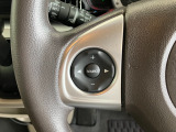 【ハンドルオーディオリモコン】手元でナビやオーディオの操作も可能です。走行中でもハンドルから手を離さずに操作ができて安心です。