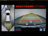 パノラミックビューモニター。車両を真上から見たような映像をディスプレイに表示します。