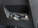 ETC車載器付きです。高速道路の料金所もスムーズに通過できます。