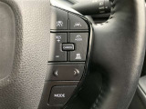 前方の車との車間を設定し、スピードを上げたり緩めたりを自動で行ってくれる追尾式の「レーダークルーズ」。上級装備の一つです!高級車にしかつかない嬉しい機能です。
