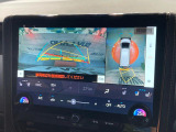 【パノラミックビューモニター】専用のカメラにより、上から見下ろしたような視点で360度クルマの周囲を確認することができます☆死角部分も確認しやすく、狭い場所での切り返しや駐車もスムーズに行えます。