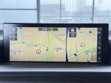 【ナビ画面】主に地図を表示し、目的地へのルート案内や渋滞情報などを表示するために使われます。