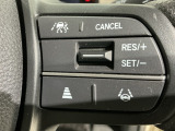 クルーズコントロールを装備しています。高速道路などで一定の速度で走ってくれるので運転が楽ですよ!速度を設定できますので、スピードの出しすぎにも注意できます。