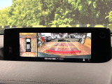 【360&deg;ビューモニター】専用のカメラにより、上から見下ろしたような視点で360度クルマの周囲を確認することができます☆死角部分も確認しやすく、狭い場所での切り返しや駐車もスムーズに行えます。