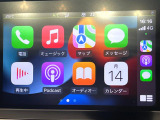 ●Apple Car Play:スマホとの有線接続で、ナビ・オーディオ再生などスマホのアプリ機能が画面でも使える便利機能です!