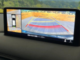 【360&deg;ビューモニター】専用のカメラにより、上から見下ろしたような視点で360度クルマの周囲を確認することができます☆死角部分も確認しやすく、狭い場所での切り返しや駐車もスムーズに行えます。