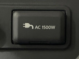 【1500Wアクセサリーコンセント】消費電力1500Wまでの家電が使えます。キャンプやスポーツ・アウトドアでのアクティビティはもちろん、災害・停電の際に大活躍♪