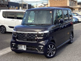 黒のカスタムお探しの方にお勧め♪トワイライトミストブラックのN-BOXカスタム コーディネイトスタイル入庫しました!元試乗車です。