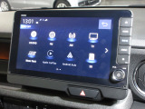 ナビゲーションは純正9インチコネクトナビ(LXU-242NBi)を装着しております。AM、FM、CD、DVD再生、Bluetooth、音楽録音再生、フルセグTVがご使用いただけます。