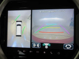 パノラミックビューモニター付きです。車両を上から見たような映像をディスプレイオーディオ画面に表示。運転席からの目視だけでは見にくい、車両周辺の状況をリアルタイムでしっかり確認できます。